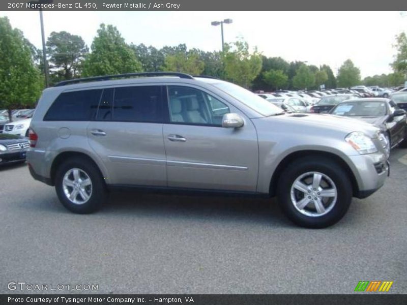 Pewter Metallic / Ash Grey 2007 Mercedes-Benz GL 450