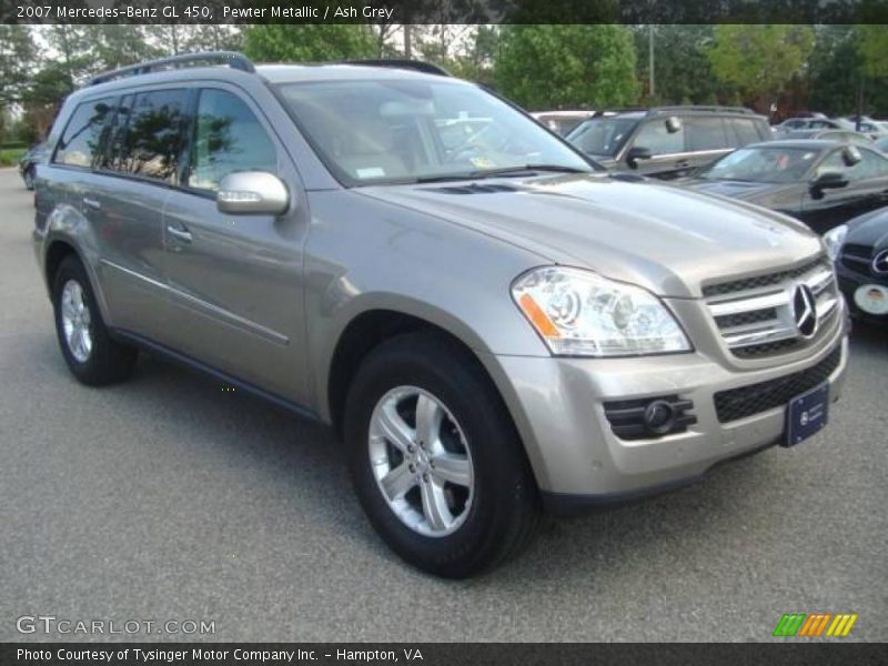 Pewter Metallic / Ash Grey 2007 Mercedes-Benz GL 450