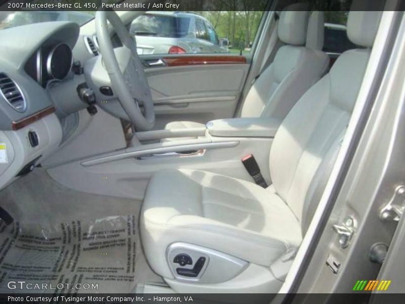 Pewter Metallic / Ash Grey 2007 Mercedes-Benz GL 450