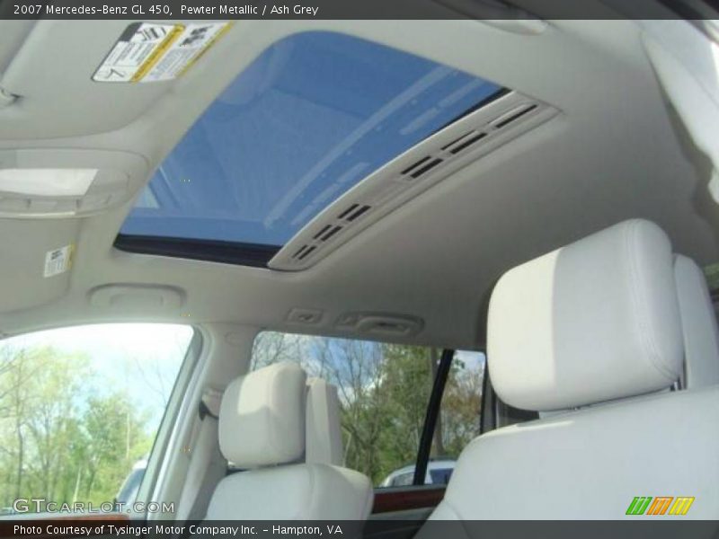Pewter Metallic / Ash Grey 2007 Mercedes-Benz GL 450