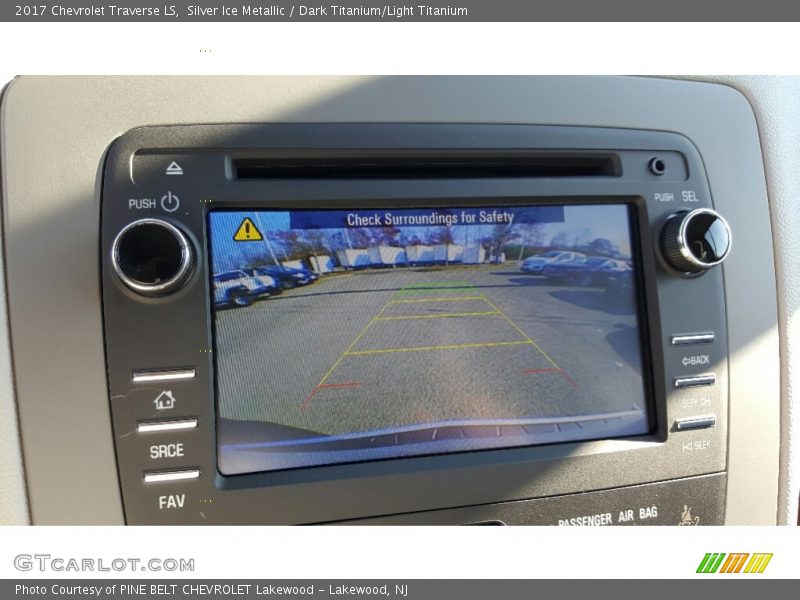 Silver Ice Metallic / Dark Titanium/Light Titanium 2017 Chevrolet Traverse LS