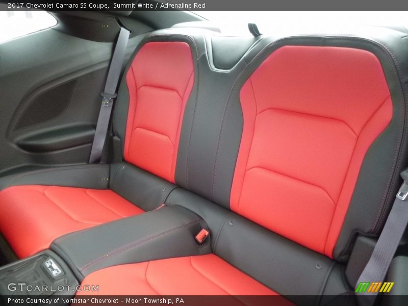 Summit White / Adrenaline Red 2017 Chevrolet Camaro SS Coupe