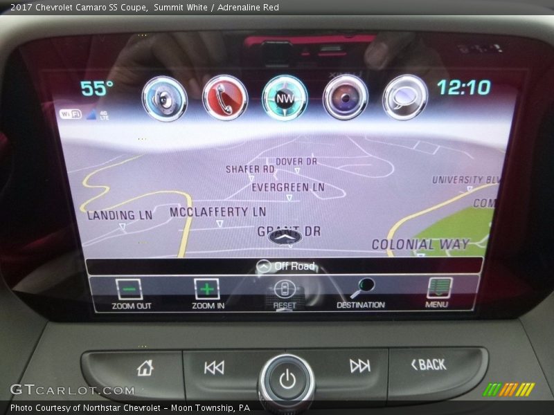 Summit White / Adrenaline Red 2017 Chevrolet Camaro SS Coupe