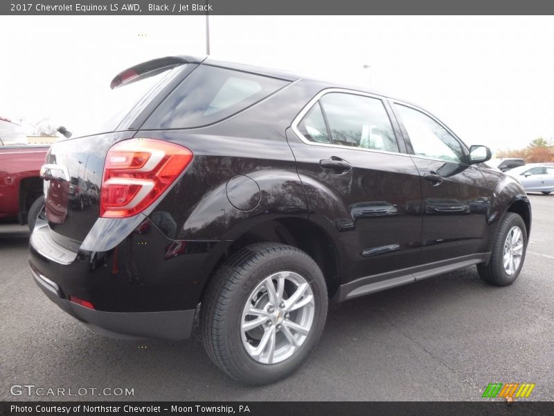 Black / Jet Black 2017 Chevrolet Equinox LS AWD