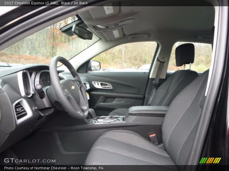 Black / Jet Black 2017 Chevrolet Equinox LS AWD