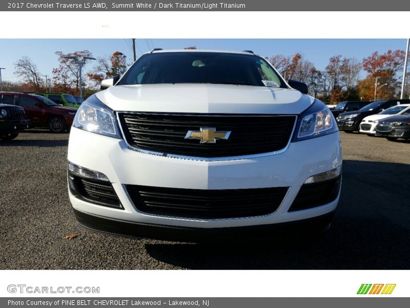 Summit White / Dark Titanium/Light Titanium 2017 Chevrolet Traverse LS AWD