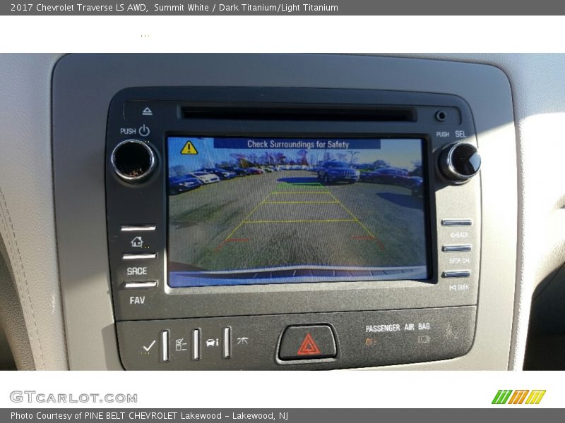 Summit White / Dark Titanium/Light Titanium 2017 Chevrolet Traverse LS AWD