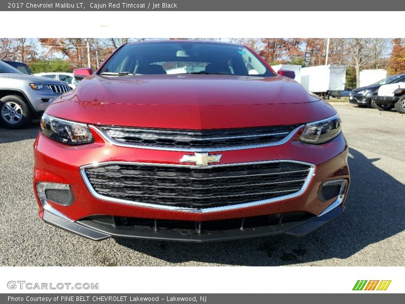 Cajun Red Tintcoat / Jet Black 2017 Chevrolet Malibu LT