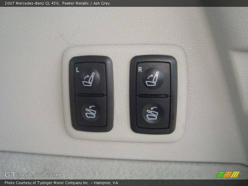 Pewter Metallic / Ash Grey 2007 Mercedes-Benz GL 450