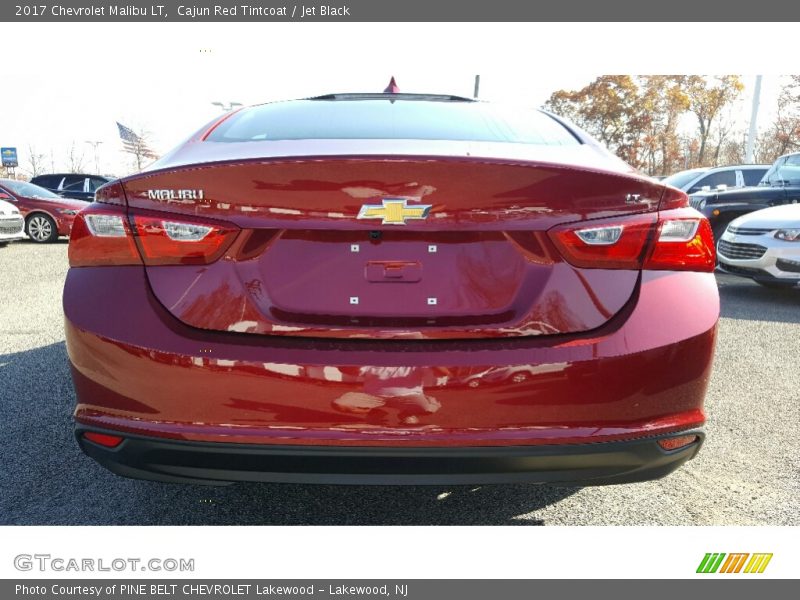 Cajun Red Tintcoat / Jet Black 2017 Chevrolet Malibu LT