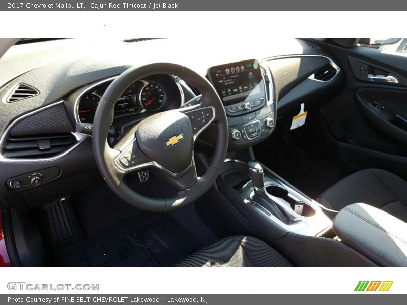Cajun Red Tintcoat / Jet Black 2017 Chevrolet Malibu LT