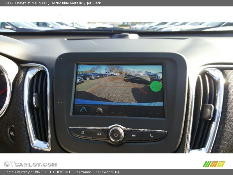 Arctic Blue Metallic / Jet Black 2017 Chevrolet Malibu LT
