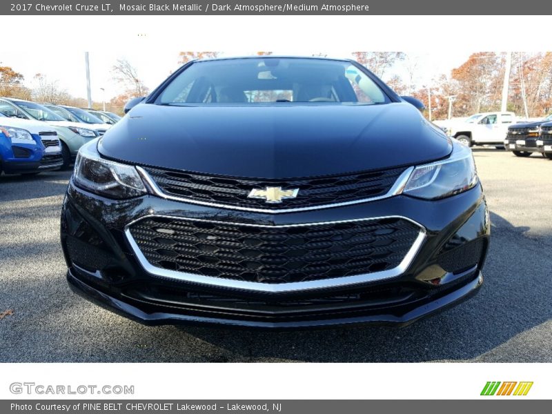 Mosaic Black Metallic / Dark Atmosphere/Medium Atmosphere 2017 Chevrolet Cruze LT