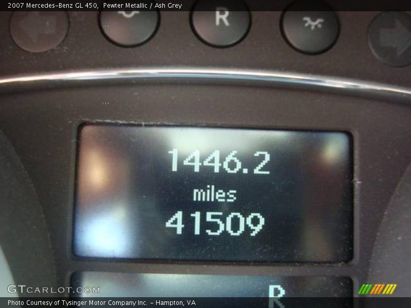 Pewter Metallic / Ash Grey 2007 Mercedes-Benz GL 450
