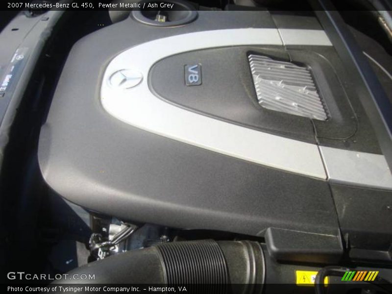 Pewter Metallic / Ash Grey 2007 Mercedes-Benz GL 450
