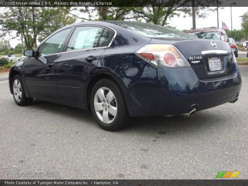 Majestic Blue Metallic / Charcoal 2008 Nissan Altima 2.5 S