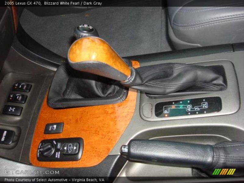 Blizzard White Pearl / Dark Gray 2005 Lexus GX 470