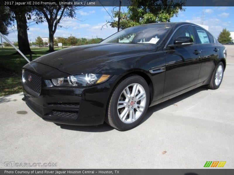 Ultimate Black / Latte 2017 Jaguar XE 20d Premium