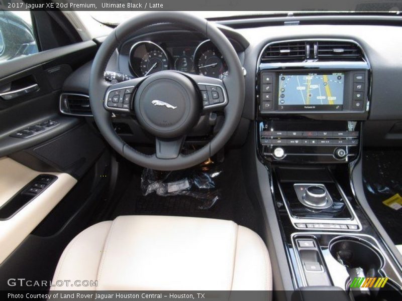Ultimate Black / Latte 2017 Jaguar XE 20d Premium
