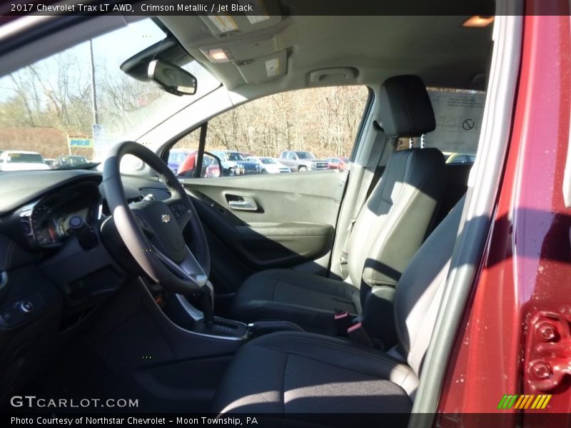 Crimson Metallic / Jet Black 2017 Chevrolet Trax LT AWD