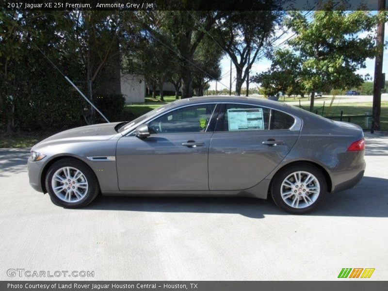 Ammonite Grey / Jet 2017 Jaguar XE 25t Premium