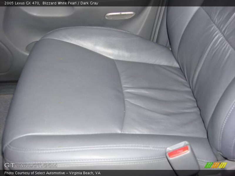 Blizzard White Pearl / Dark Gray 2005 Lexus GX 470