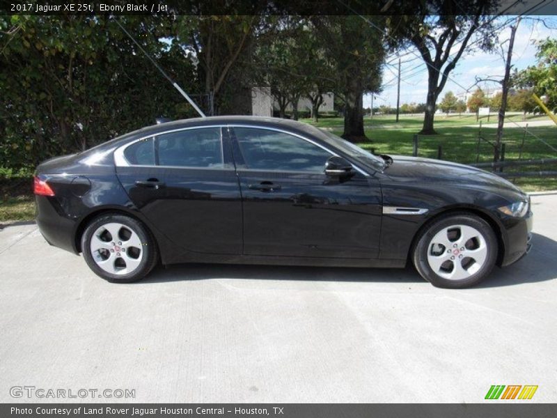 Ebony Black / Jet 2017 Jaguar XE 25t