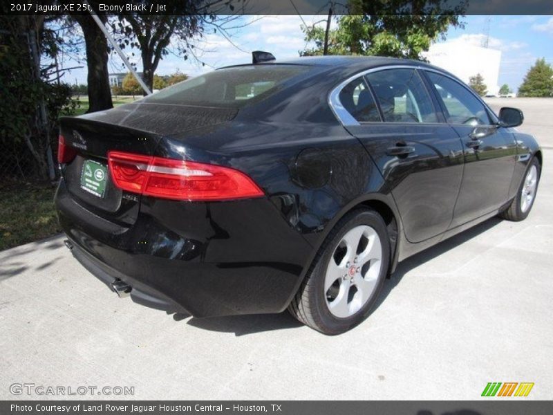 Ebony Black / Jet 2017 Jaguar XE 25t