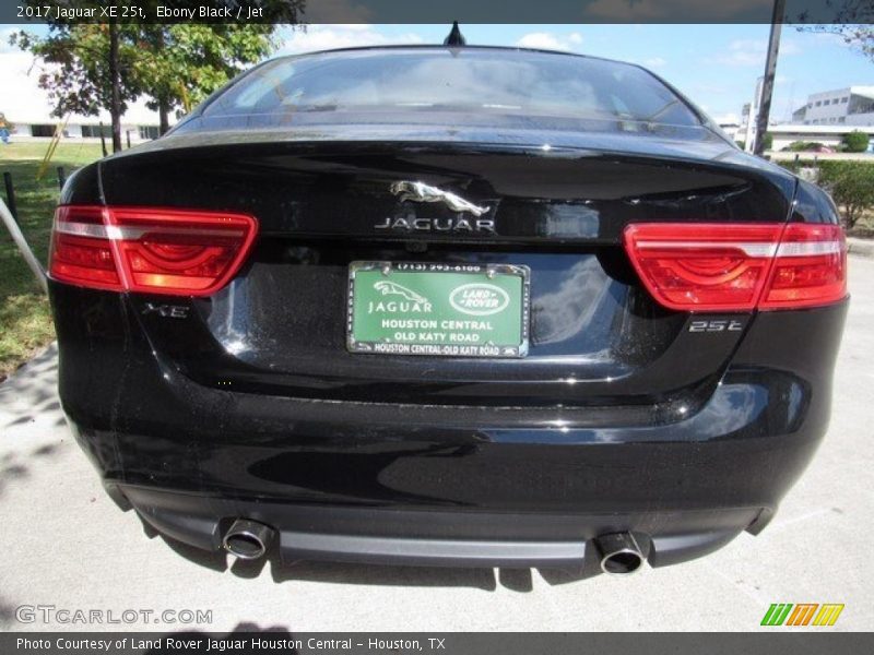 Ebony Black / Jet 2017 Jaguar XE 25t