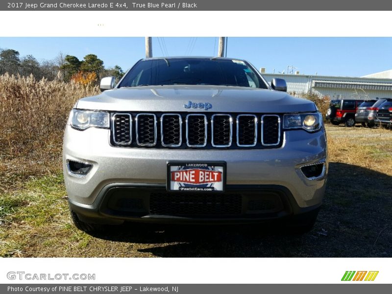 True Blue Pearl / Black 2017 Jeep Grand Cherokee Laredo E 4x4