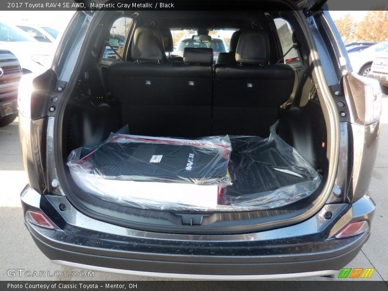 Magnetic Gray Metallic / Black 2017 Toyota RAV4 SE AWD