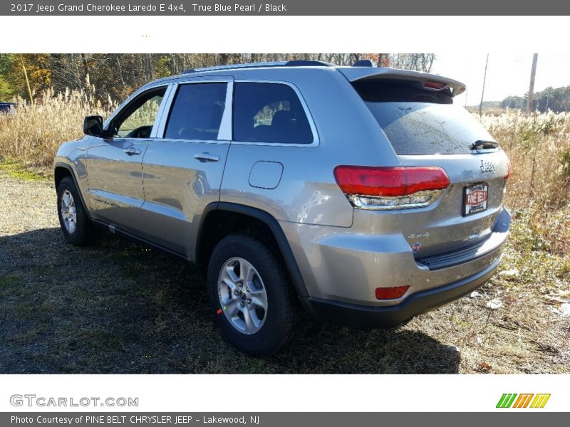 True Blue Pearl / Black 2017 Jeep Grand Cherokee Laredo E 4x4