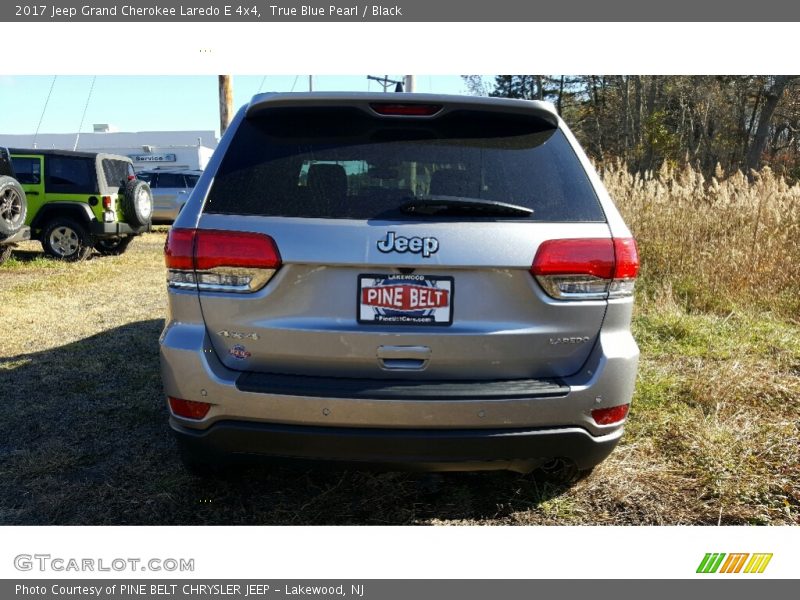 True Blue Pearl / Black 2017 Jeep Grand Cherokee Laredo E 4x4