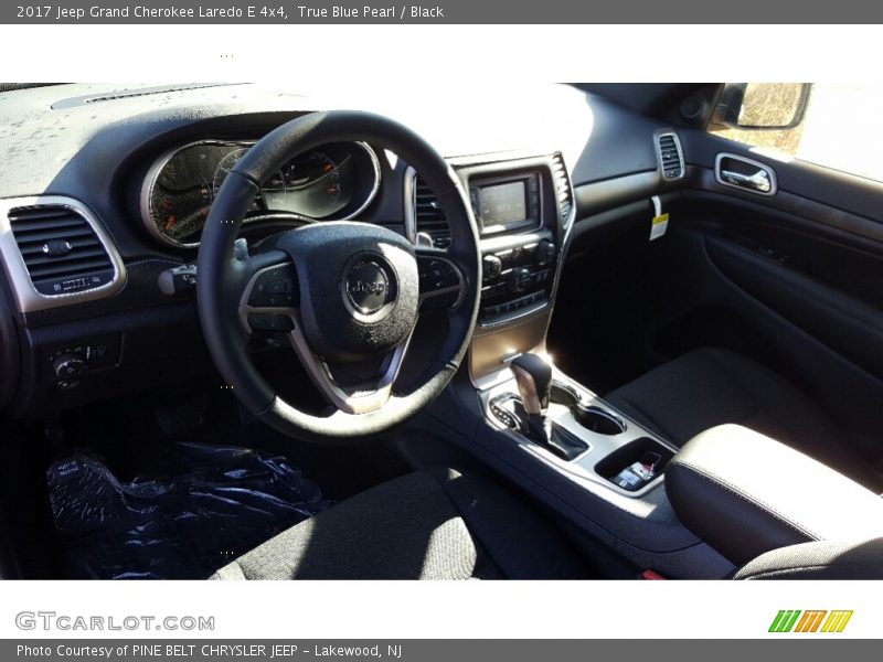 True Blue Pearl / Black 2017 Jeep Grand Cherokee Laredo E 4x4