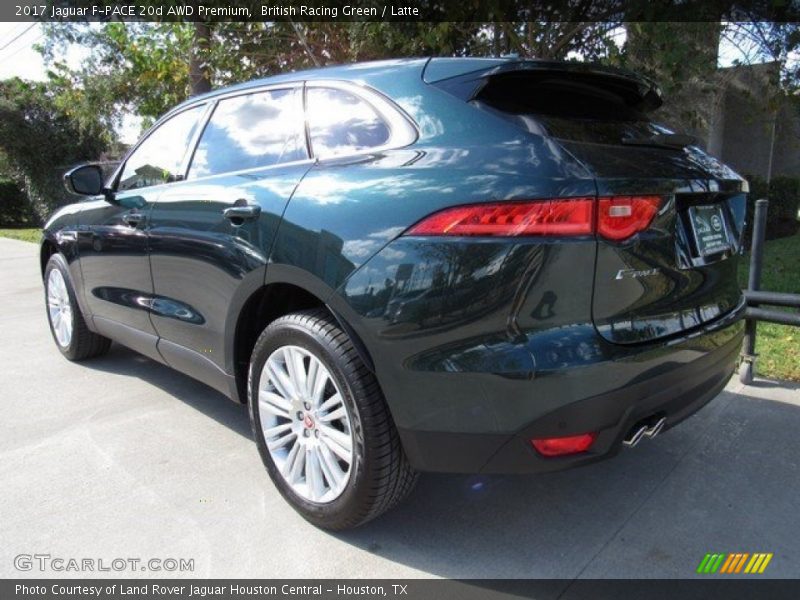 British Racing Green / Latte 2017 Jaguar F-PACE 20d AWD Premium