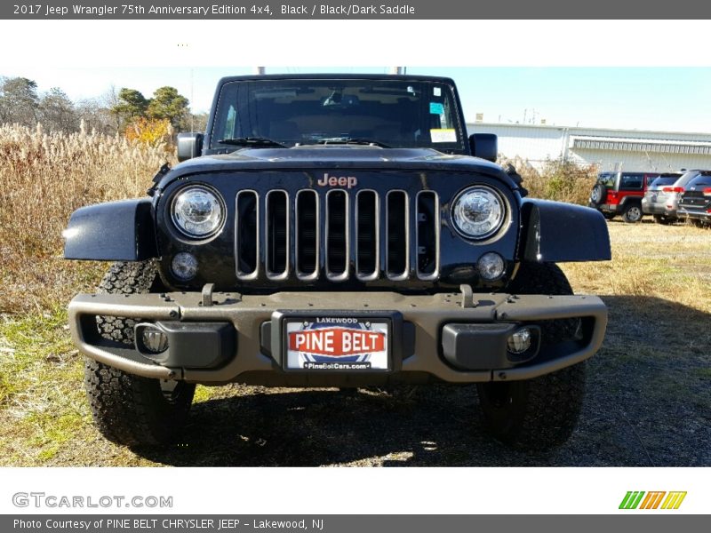 Black / Black/Dark Saddle 2017 Jeep Wrangler 75th Anniversary Edition 4x4