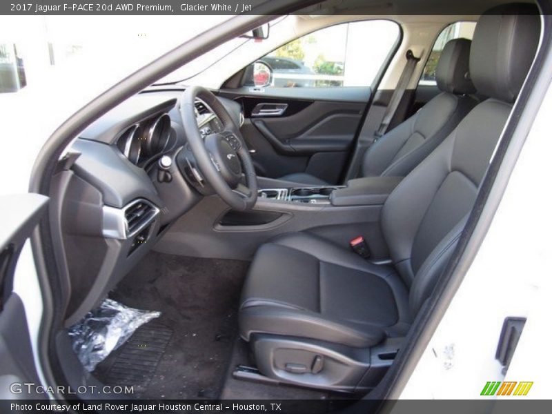 Glacier White / Jet 2017 Jaguar F-PACE 20d AWD Premium