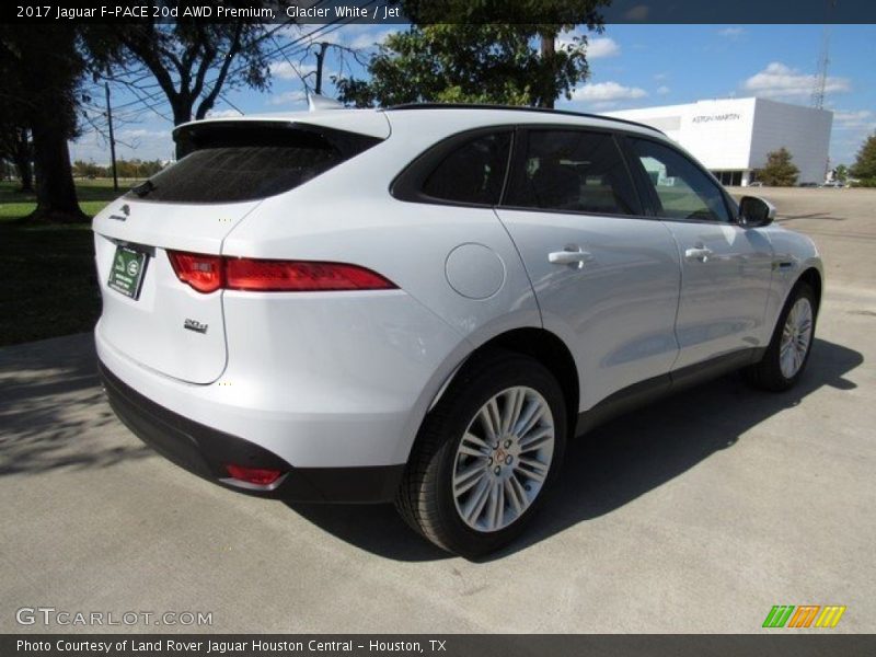 Glacier White / Jet 2017 Jaguar F-PACE 20d AWD Premium
