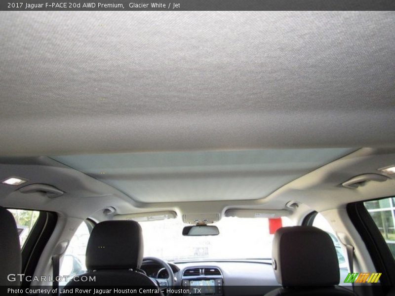 Glacier White / Jet 2017 Jaguar F-PACE 20d AWD Premium