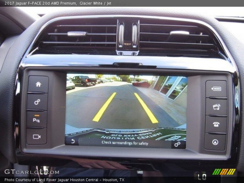 Glacier White / Jet 2017 Jaguar F-PACE 20d AWD Premium