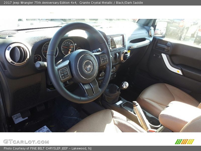 Granite Crystal Metallic / Black/Dark Saddle 2017 Jeep Wrangler 75th Anniversary Edition 4x4