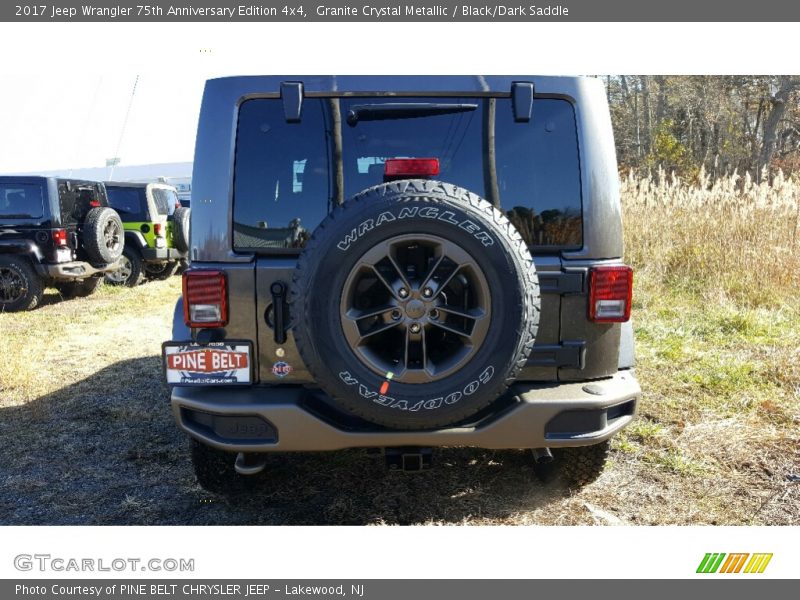 Granite Crystal Metallic / Black/Dark Saddle 2017 Jeep Wrangler 75th Anniversary Edition 4x4
