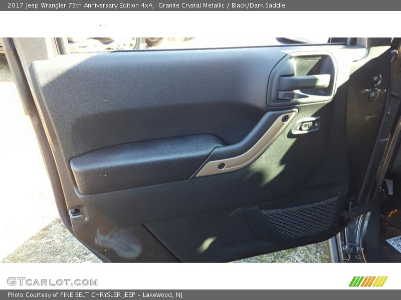 Granite Crystal Metallic / Black/Dark Saddle 2017 Jeep Wrangler 75th Anniversary Edition 4x4