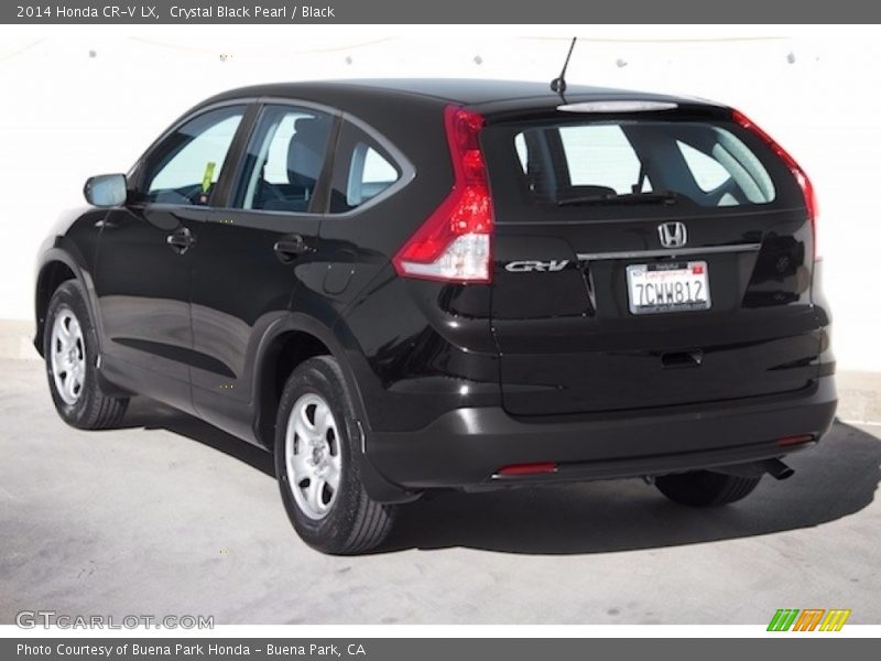 Crystal Black Pearl / Black 2014 Honda CR-V LX