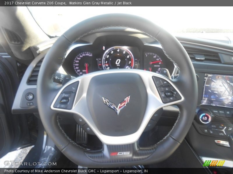 Watkins Glen Gray Metallic / Jet Black 2017 Chevrolet Corvette Z06 Coupe