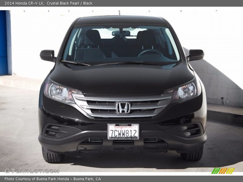 Crystal Black Pearl / Black 2014 Honda CR-V LX