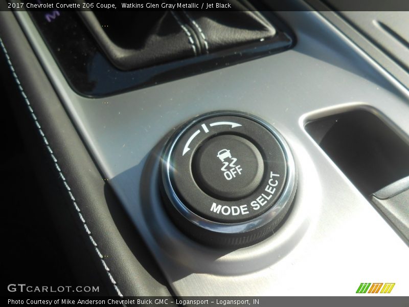 Watkins Glen Gray Metallic / Jet Black 2017 Chevrolet Corvette Z06 Coupe