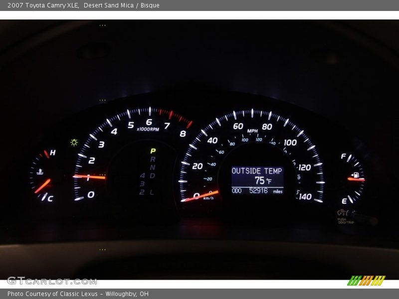Desert Sand Mica / Bisque 2007 Toyota Camry XLE