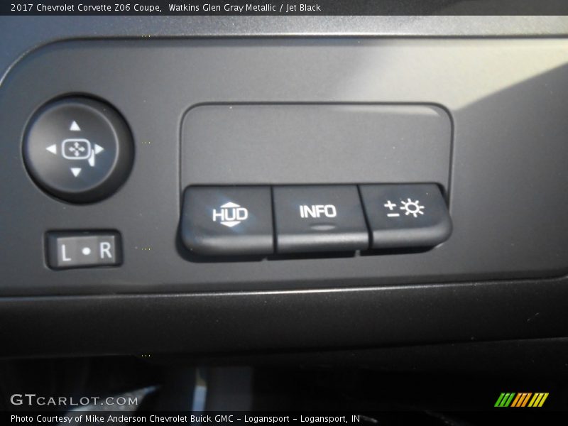 Watkins Glen Gray Metallic / Jet Black 2017 Chevrolet Corvette Z06 Coupe