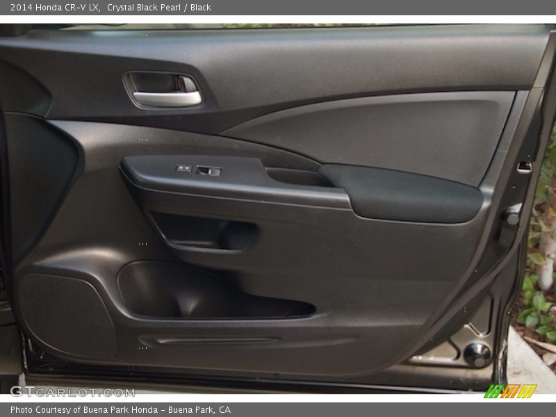 Crystal Black Pearl / Black 2014 Honda CR-V LX